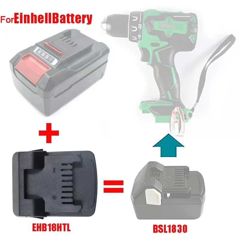 Power Tools Hikoki - Convertidor adaptador EHB18HTL para batería de