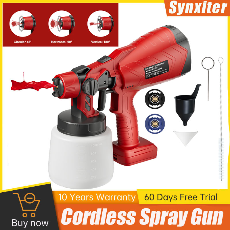 Power Tools Windows - Pistola pulverizadora eléctrica inalámbrica para Milwaukee,