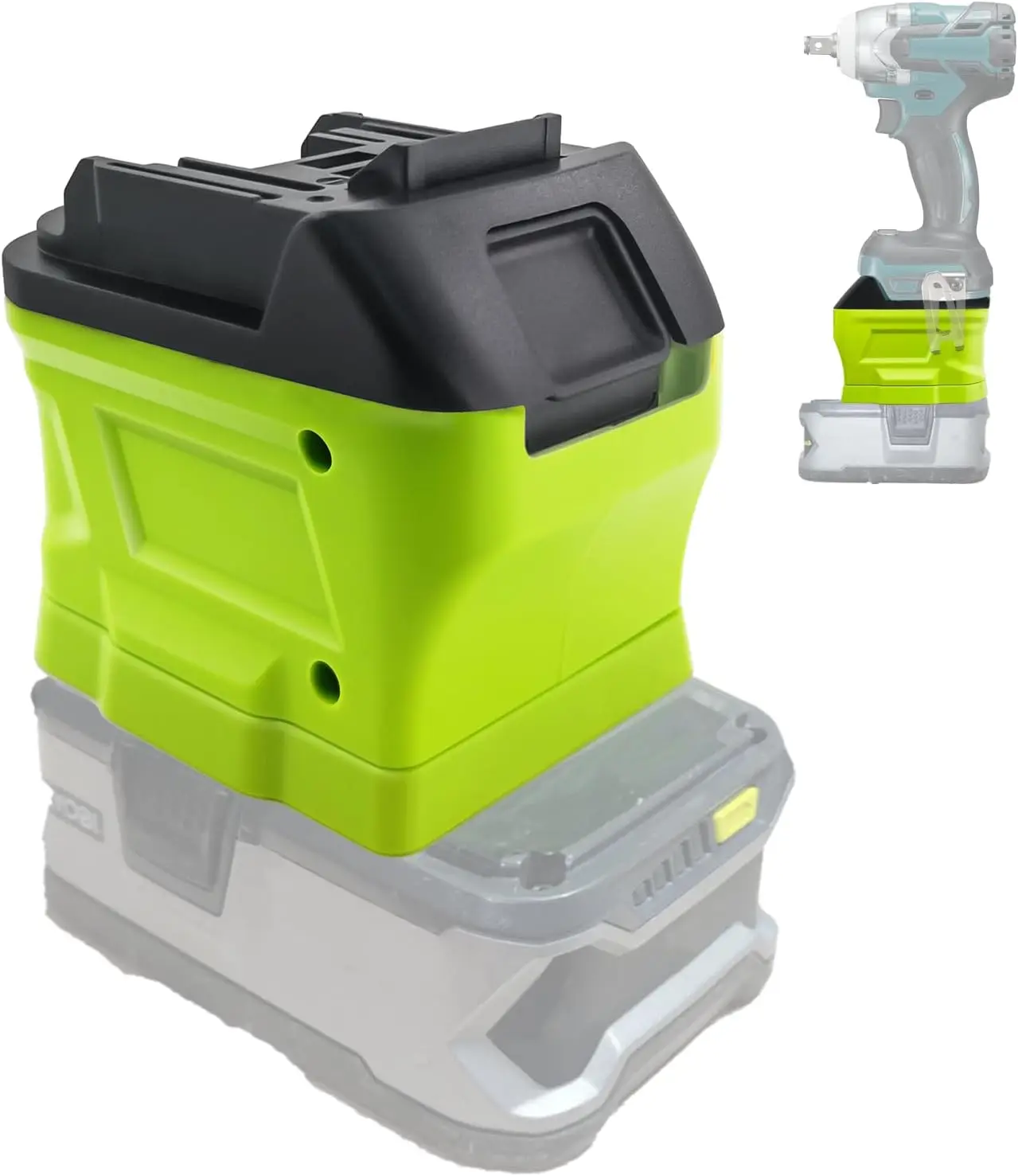 Power Tools Hikoki - Convertidor adaptador de batería para Ryobi,