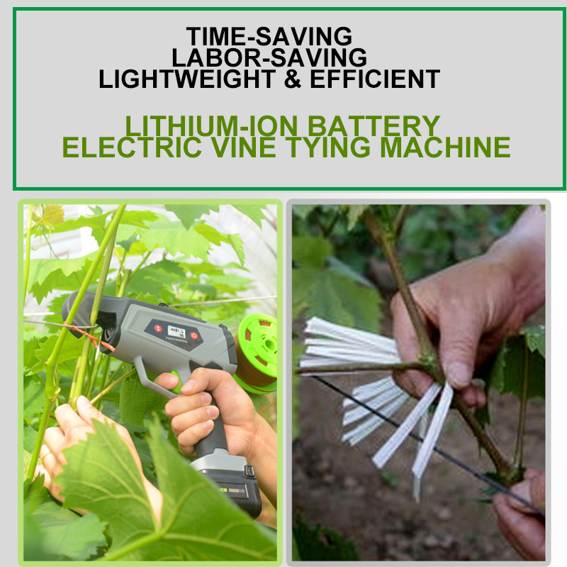 Power Tools Garden - Máquina Eléctrica para Atar Ramas, Atadora