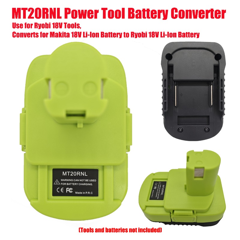 Power Tools Use - Convertidor de Batería para Herramientas Ryobi