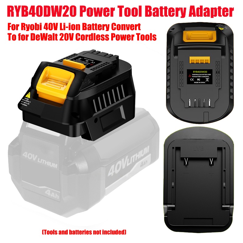Power Tools Use - Adaptador de batería de herramienta eléctrica