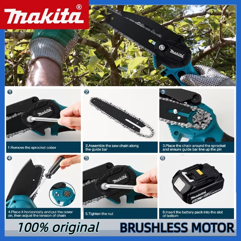 Motosierra Makita de 6 Pulgada - Power Tools Garden reseña y precio