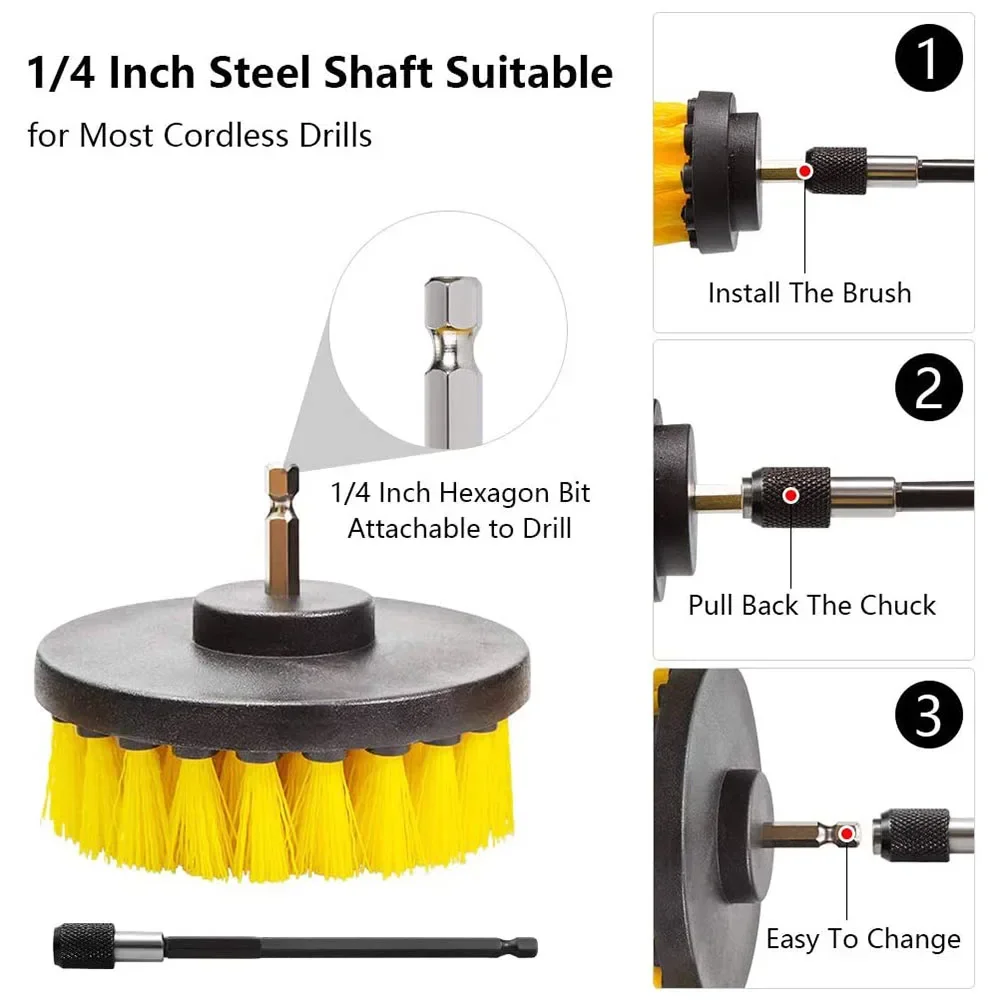 Juego de accesorios de cepillo - Power Tools Windows reseña y precio