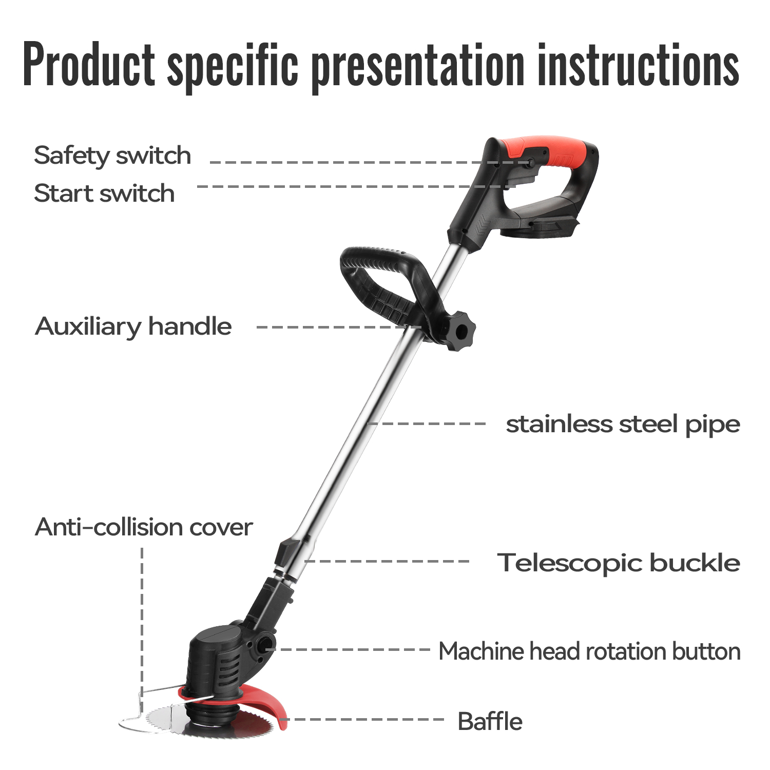 Cortadora de Césped Eléctrica  - Power Tools Garden reseña y precio