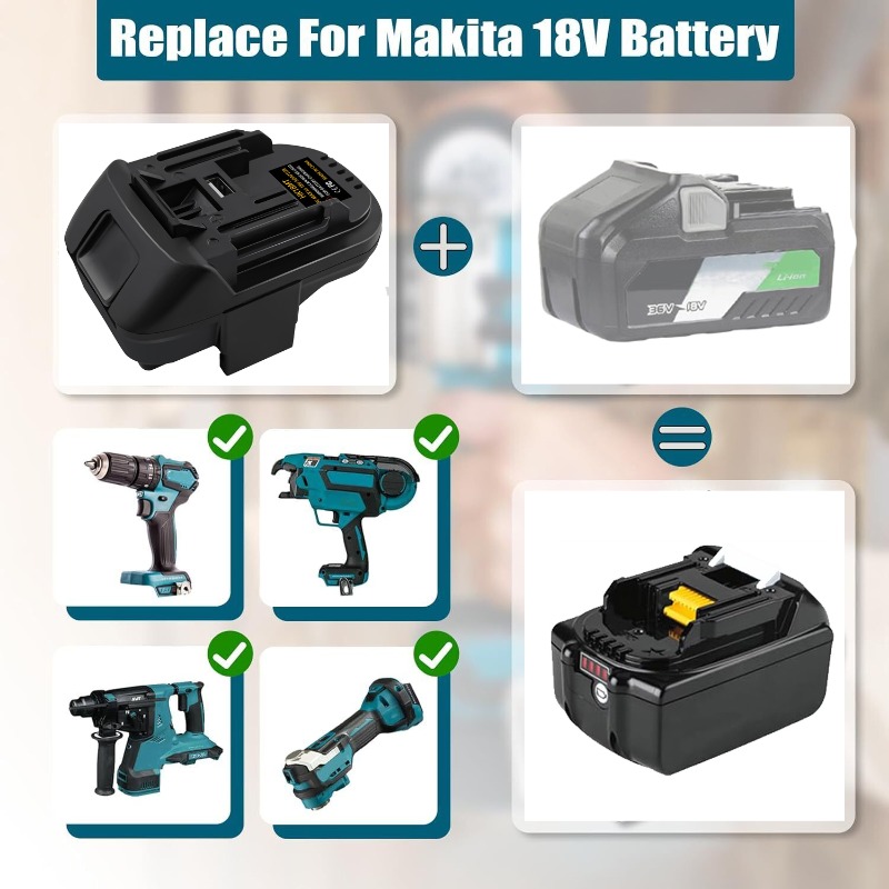 Adaptador de Batería ALASICKA  - Power Tools Hikoki reseña y precio