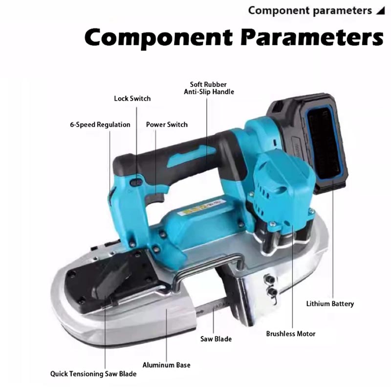 Sierra de cinta portátil sin e - Power Tools Hand Held reseña y precio