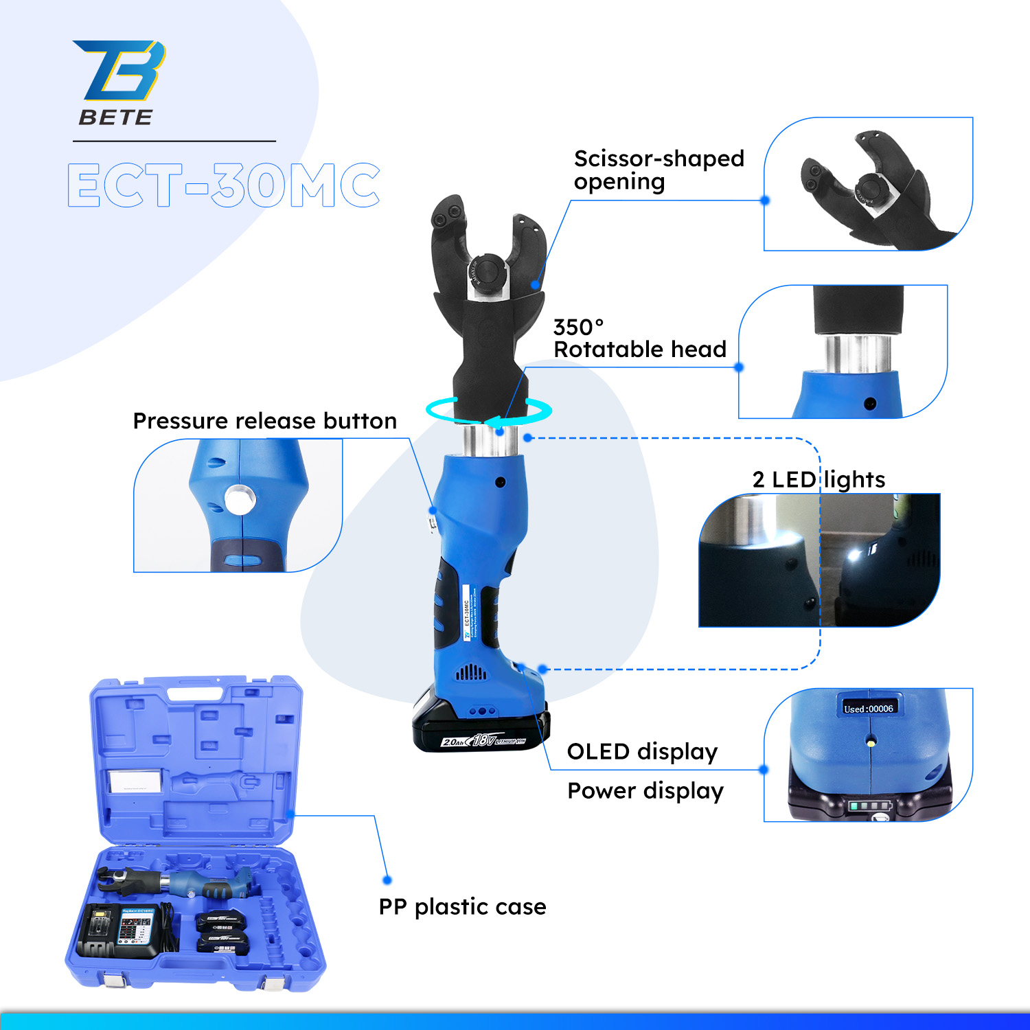 Herramienta de Corte Hidráulic - Power Tools Electrical reseña y precio