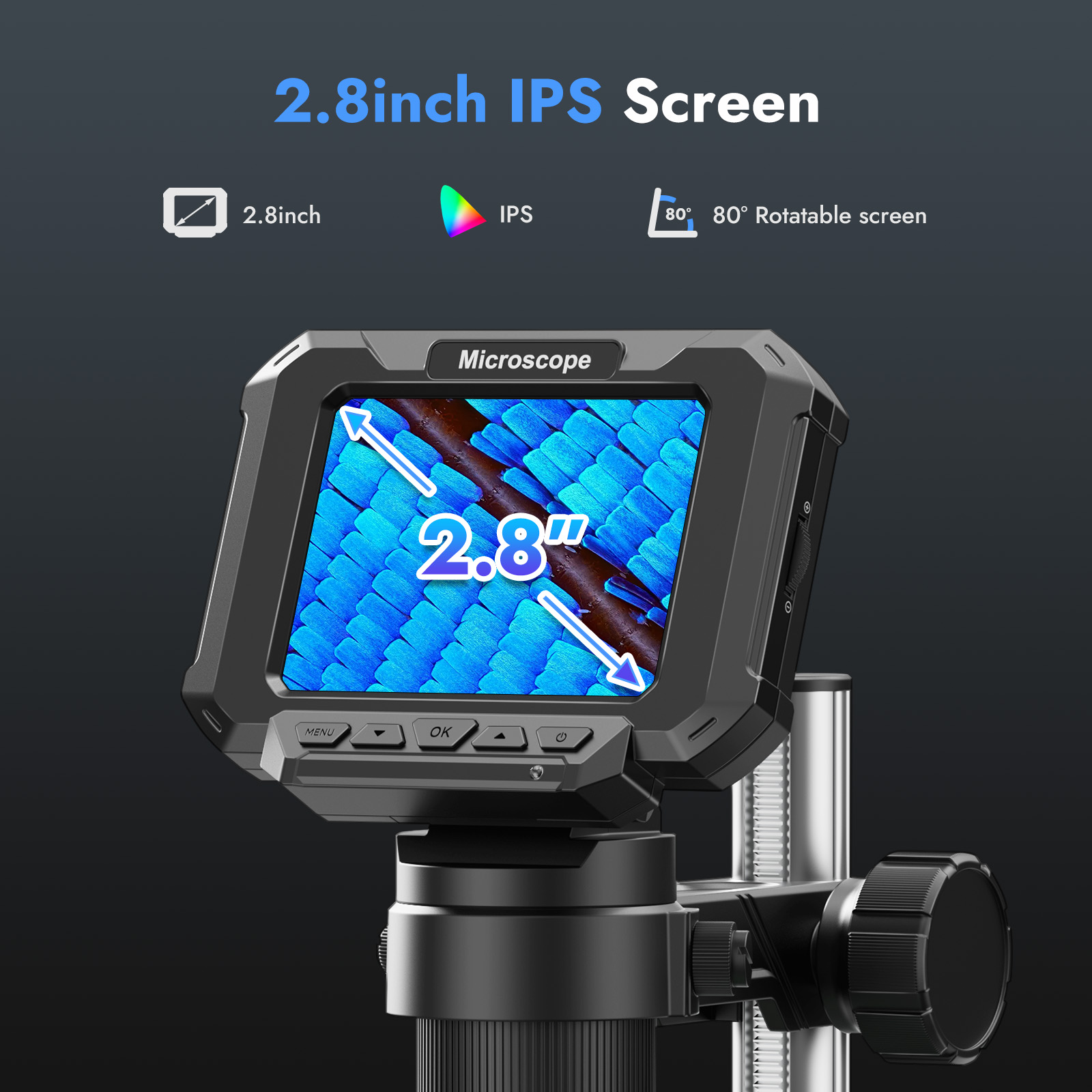 Microscopio Digital para Moned - Power Tools Windows reseña y precio