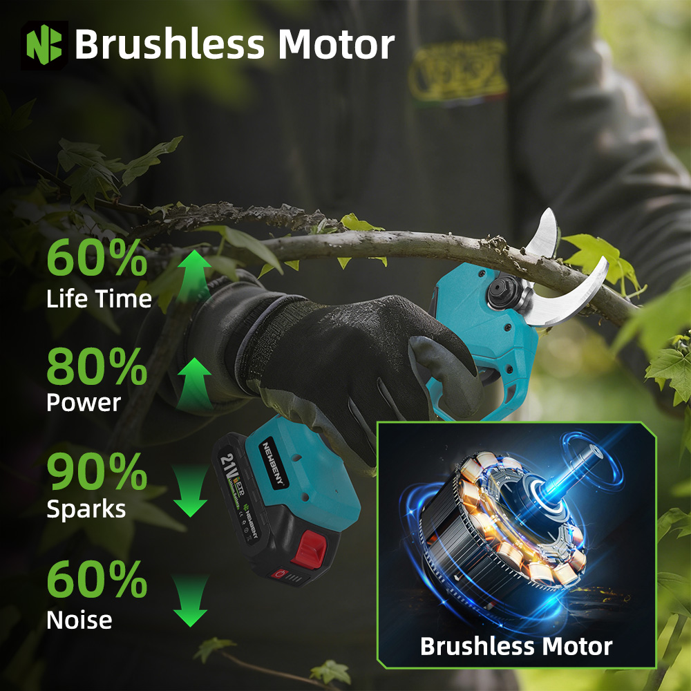 NEWBENY Tijeras de podar eléct - Power Tools Usa reseña y precio