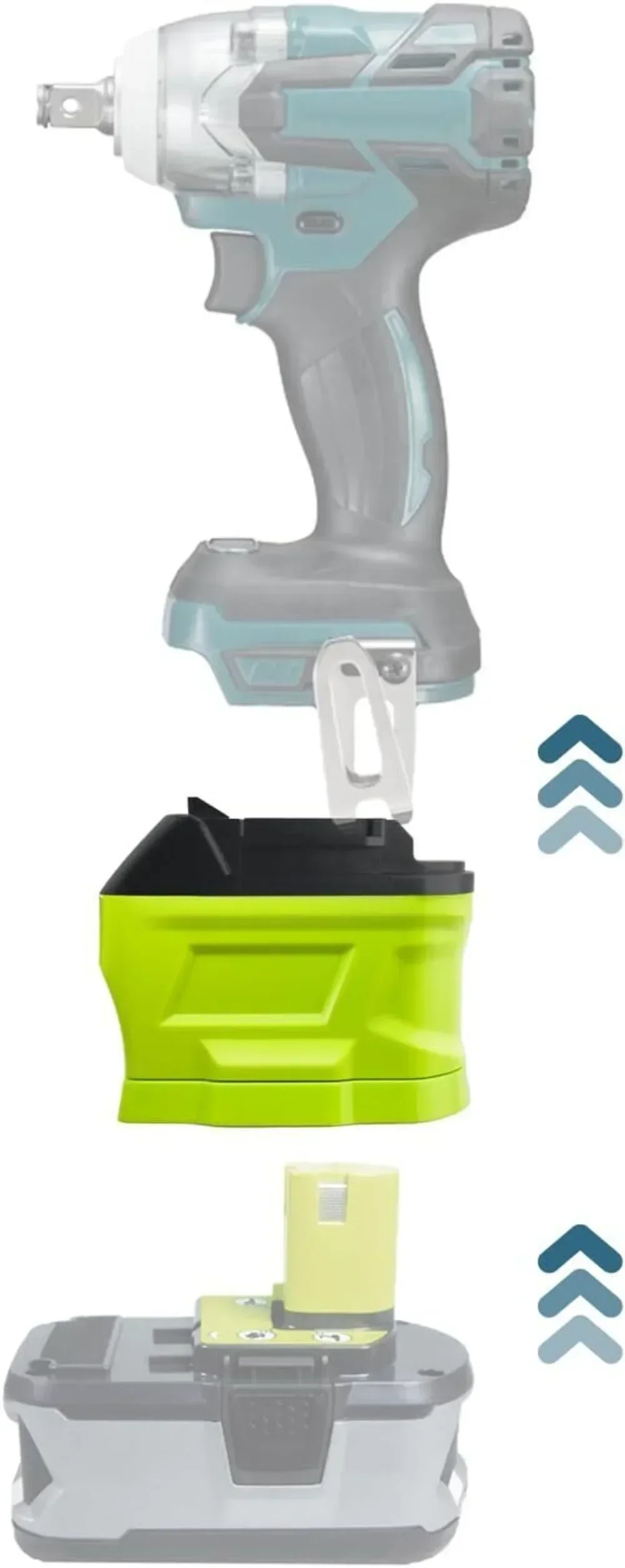 Convertidor adaptador de bater - Power Tools Hikoki reseña y precio