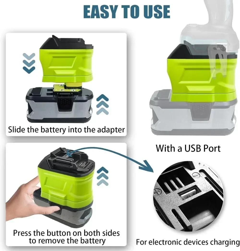 Convertidor adaptador de bater - Power Tools Hikoki reseña y precio