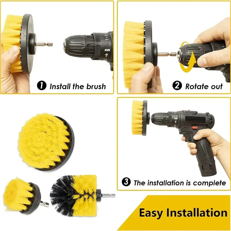 Juego de 3 cepillos para talad - Power Z Tools reseña y precio