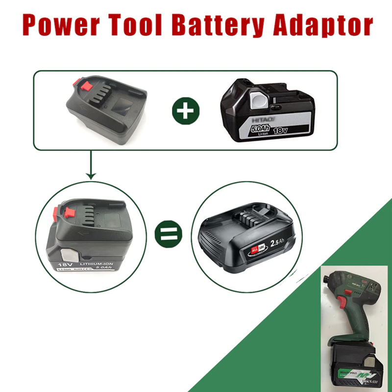 Adaptador de batería ZWINCKY p - Power Tools Hikoki reseña y precio