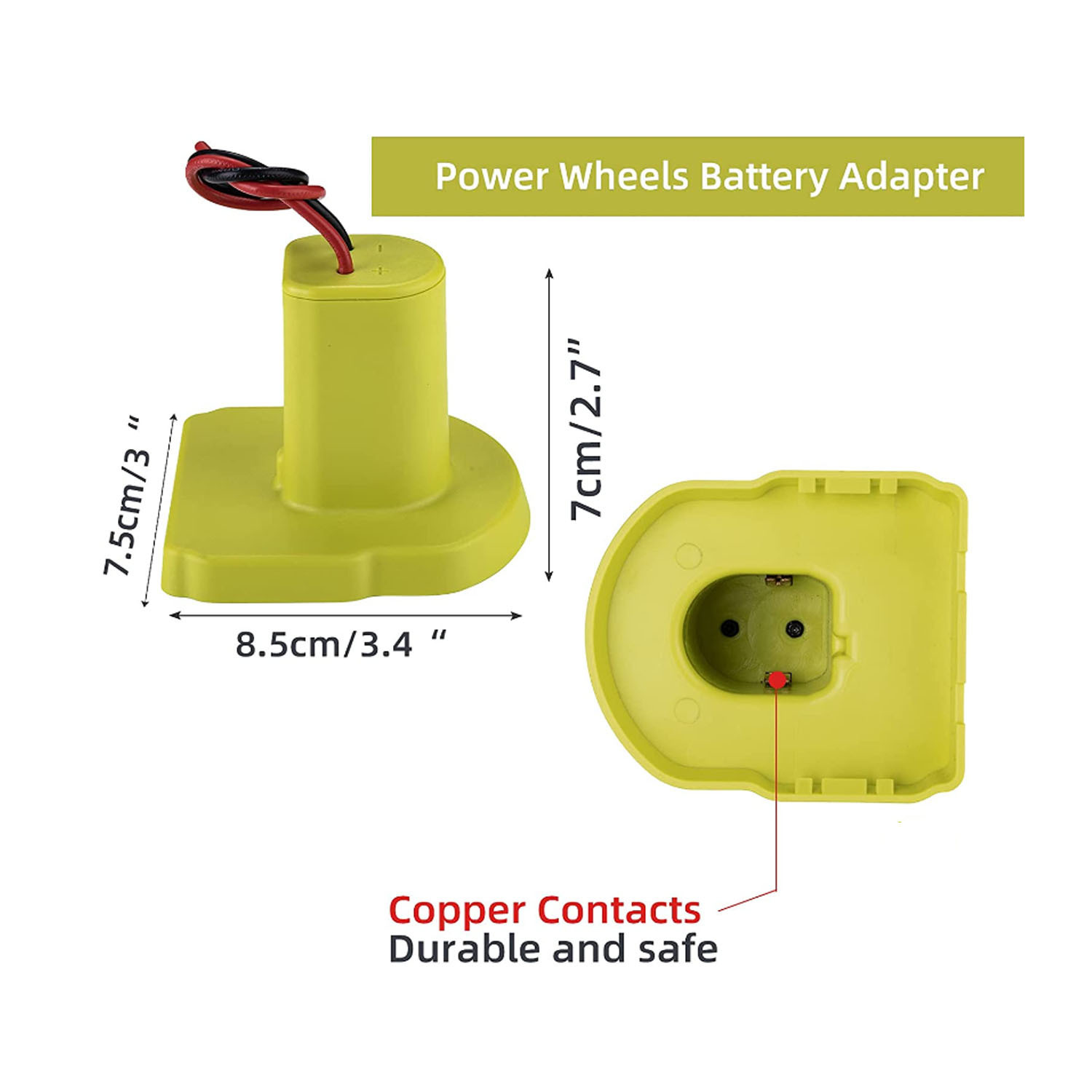 Adaptador de salida DIY de 18V - Power Tools Excel reseña y precio