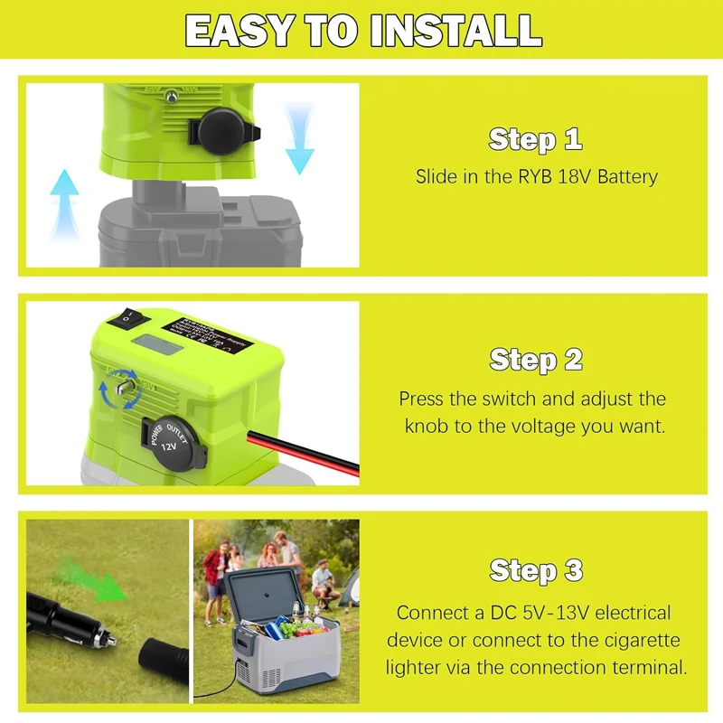 Para Ryobi 18V batería de ione - Power Tools Hikoki reseña y precio
