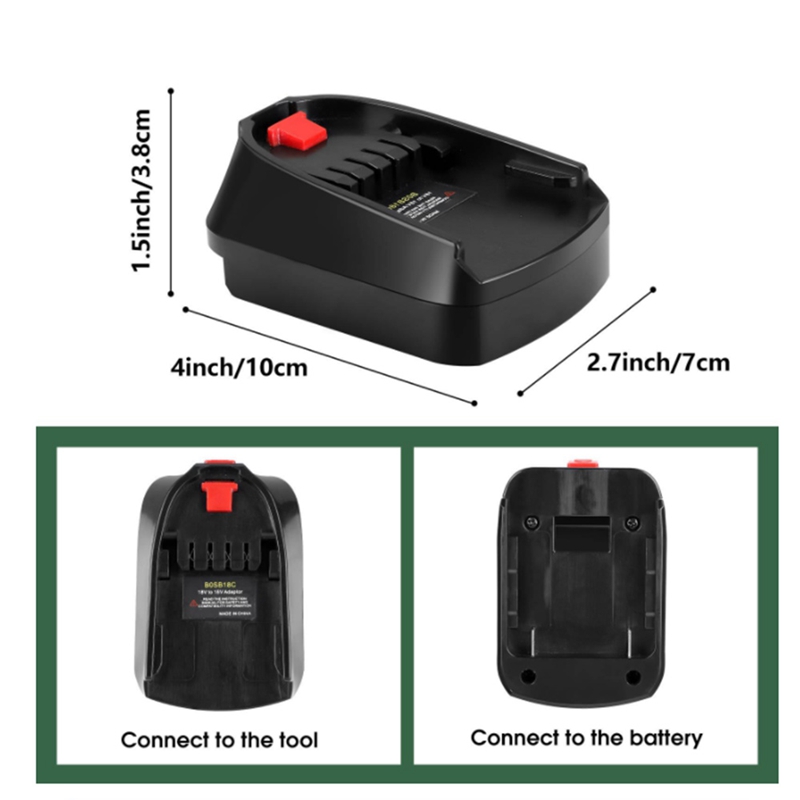 Adaptador de batería para bate - Power Tools Use reseña y precio
