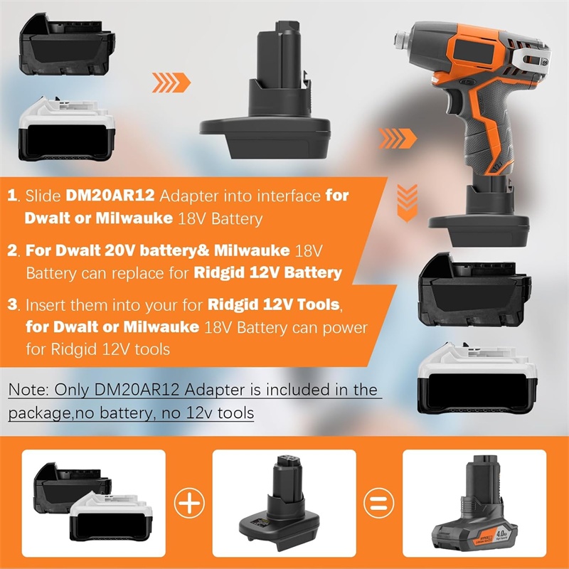 Adaptador de Batería HAKSINKY  - Power Tools Use reseña y precio