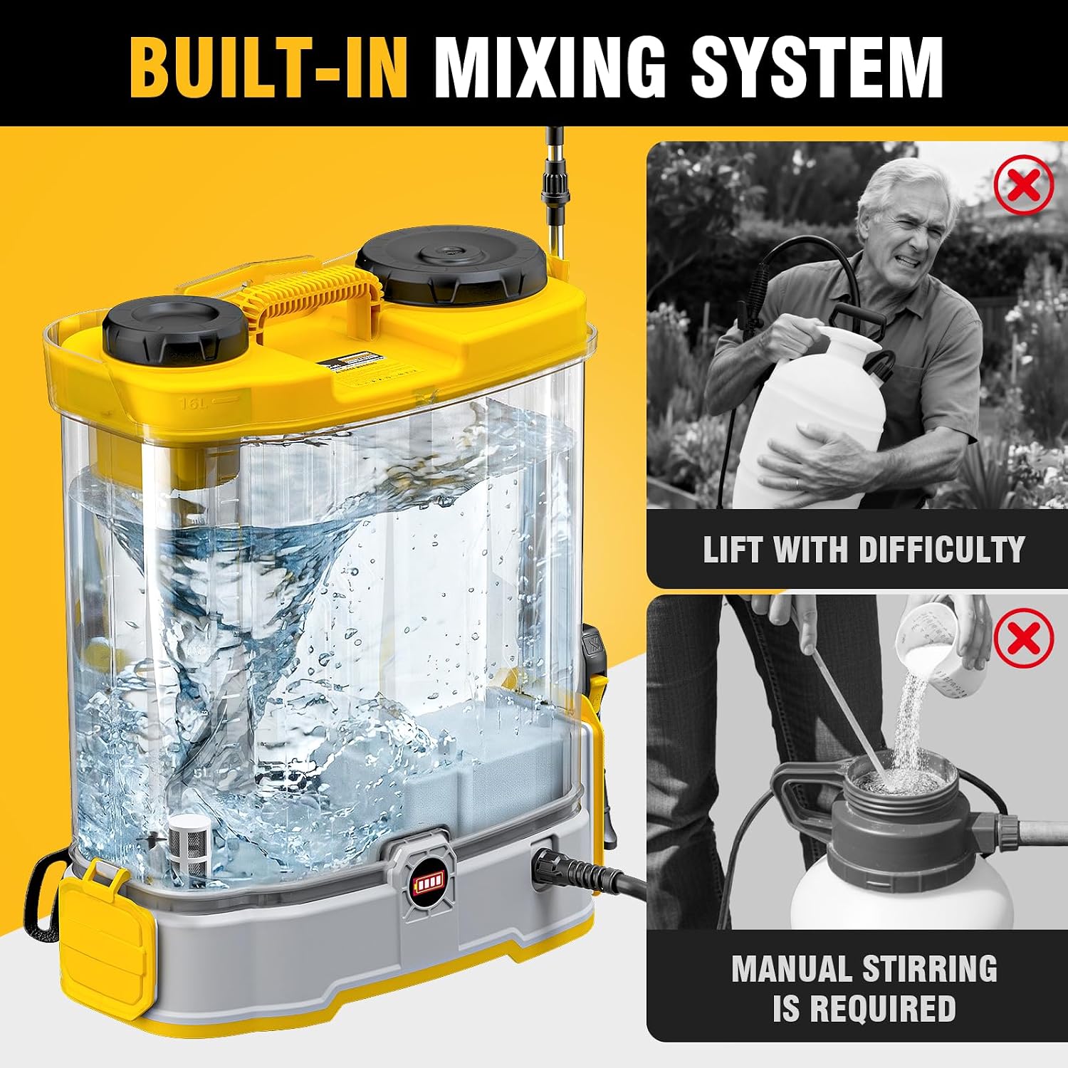 Pulverizador de Mochila a Bate - Power Tools Garden reseña y precio