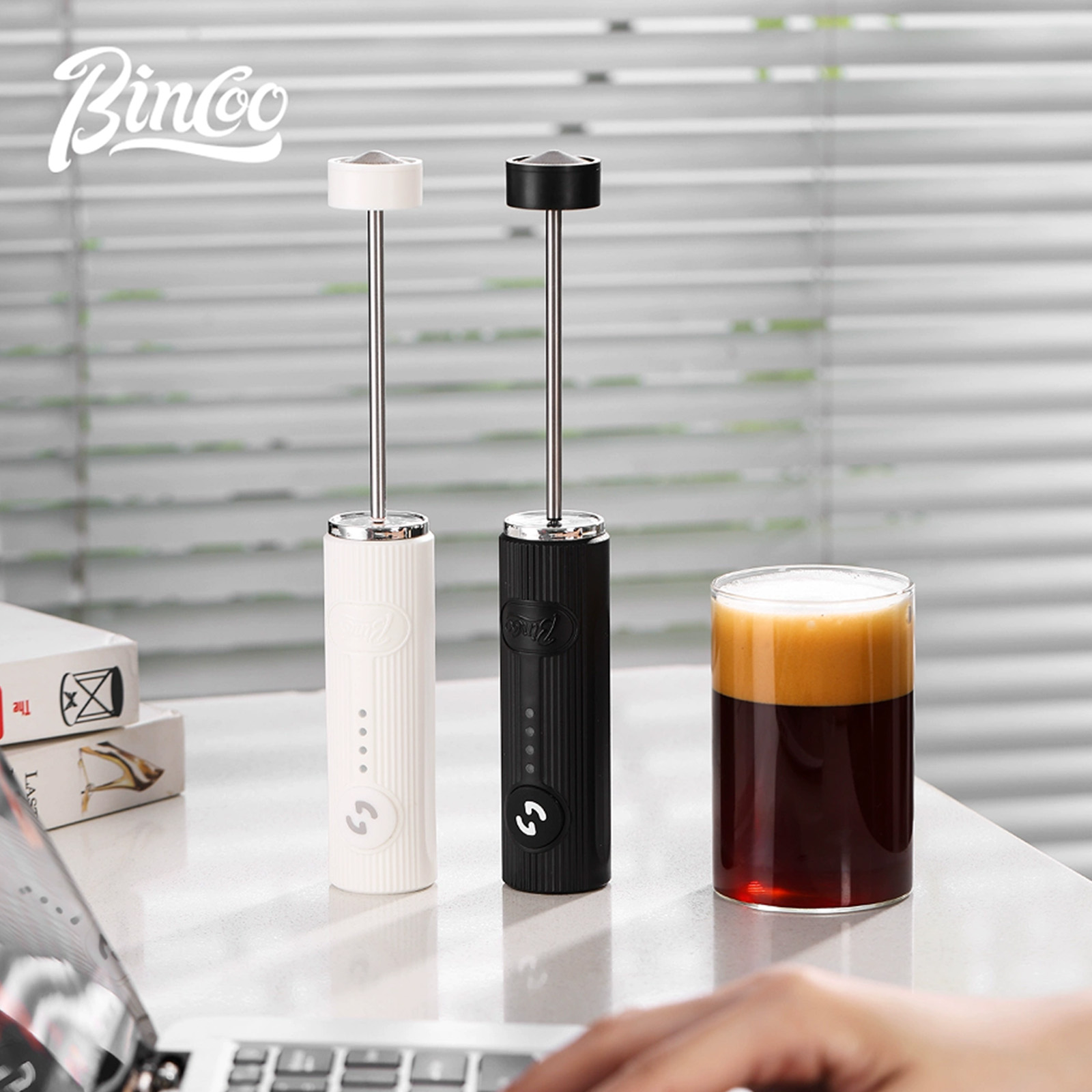 BINCOO-espumador de café eléct - Power Tools Usa reseña y precio