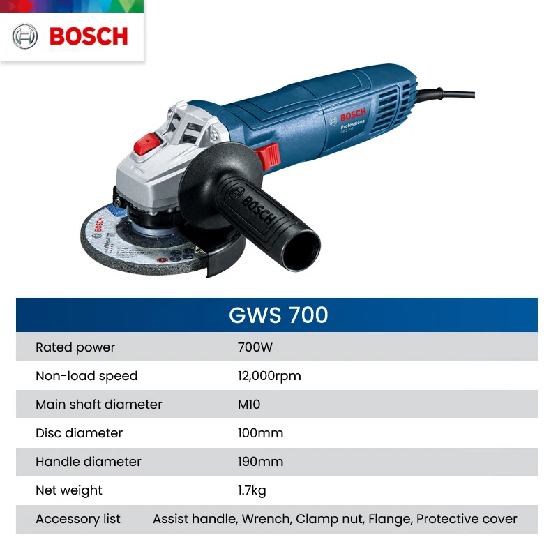 Amoladora Angular Eléctrica Bo - Power Tools Hand Held reseña y precio