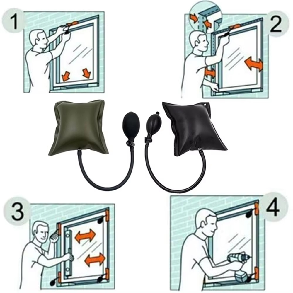Cuñas de aire inflables para p - Power Tools Windows reseña y precio